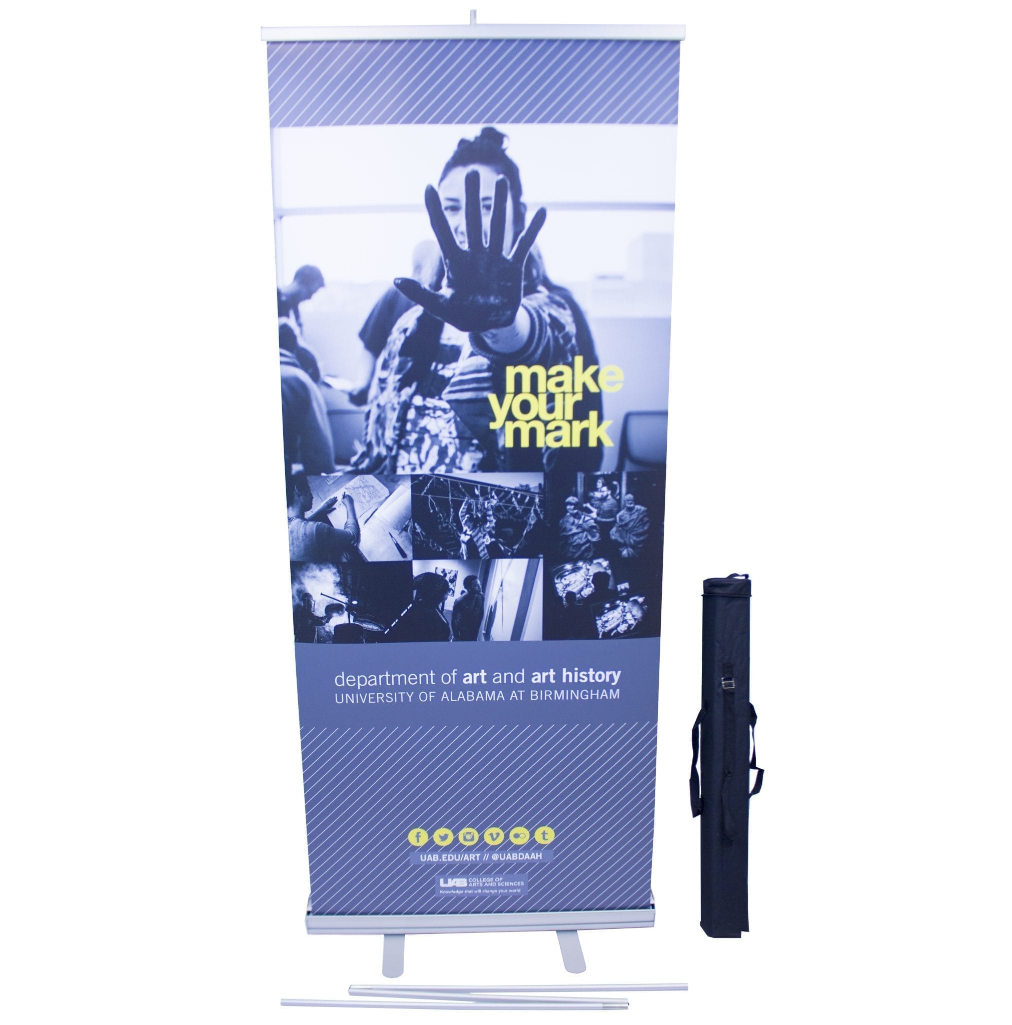 Roll Up Banner Stands 24" to 60" wide