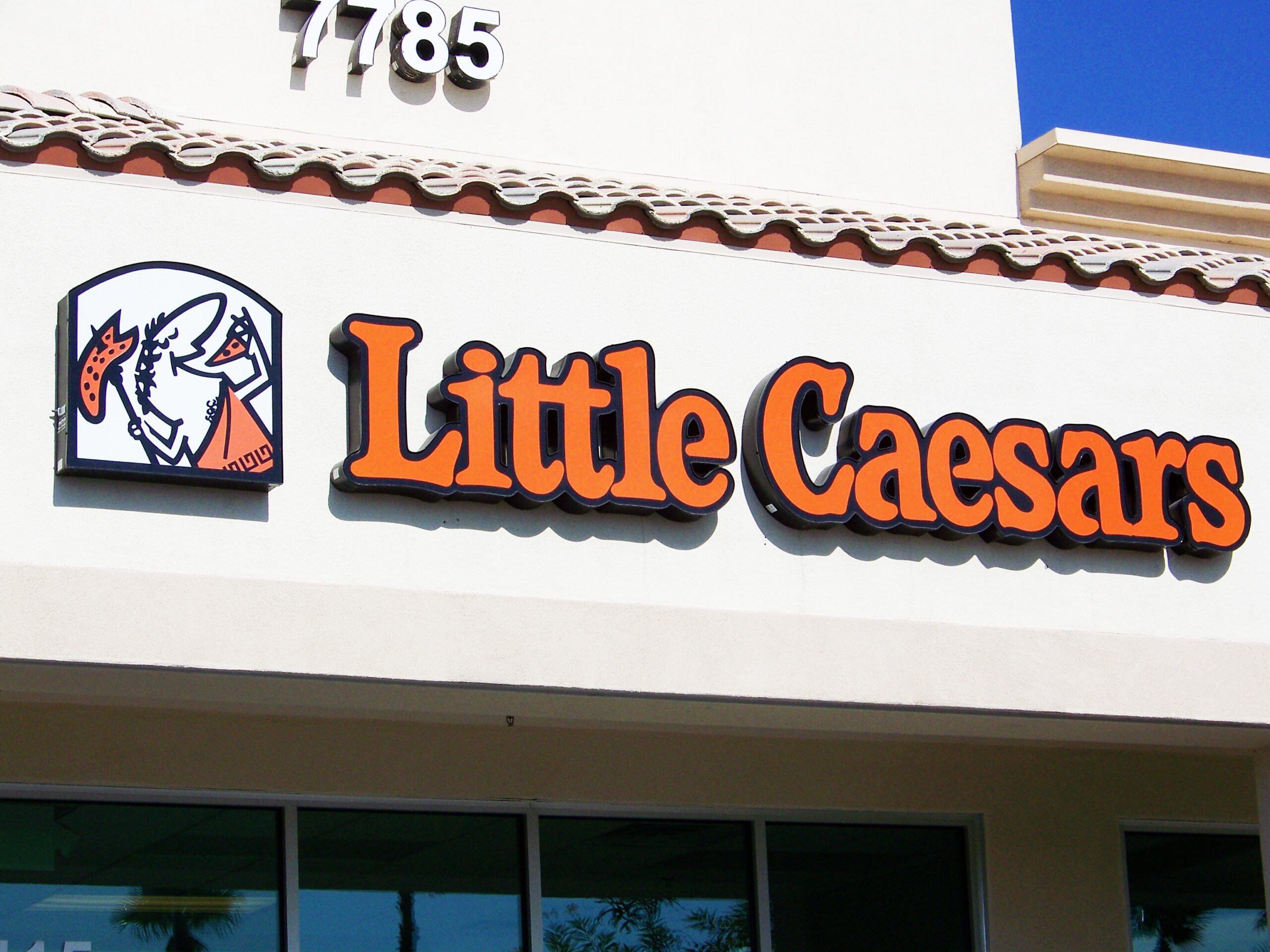 Little ceasers channel letter signs