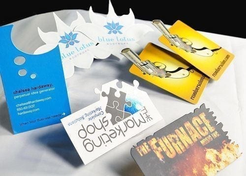 Die-cut-business-cards