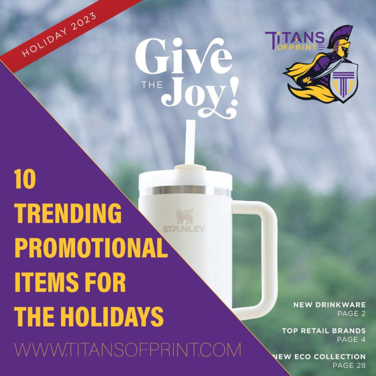 10 Trending Promotional Items for the Holidays