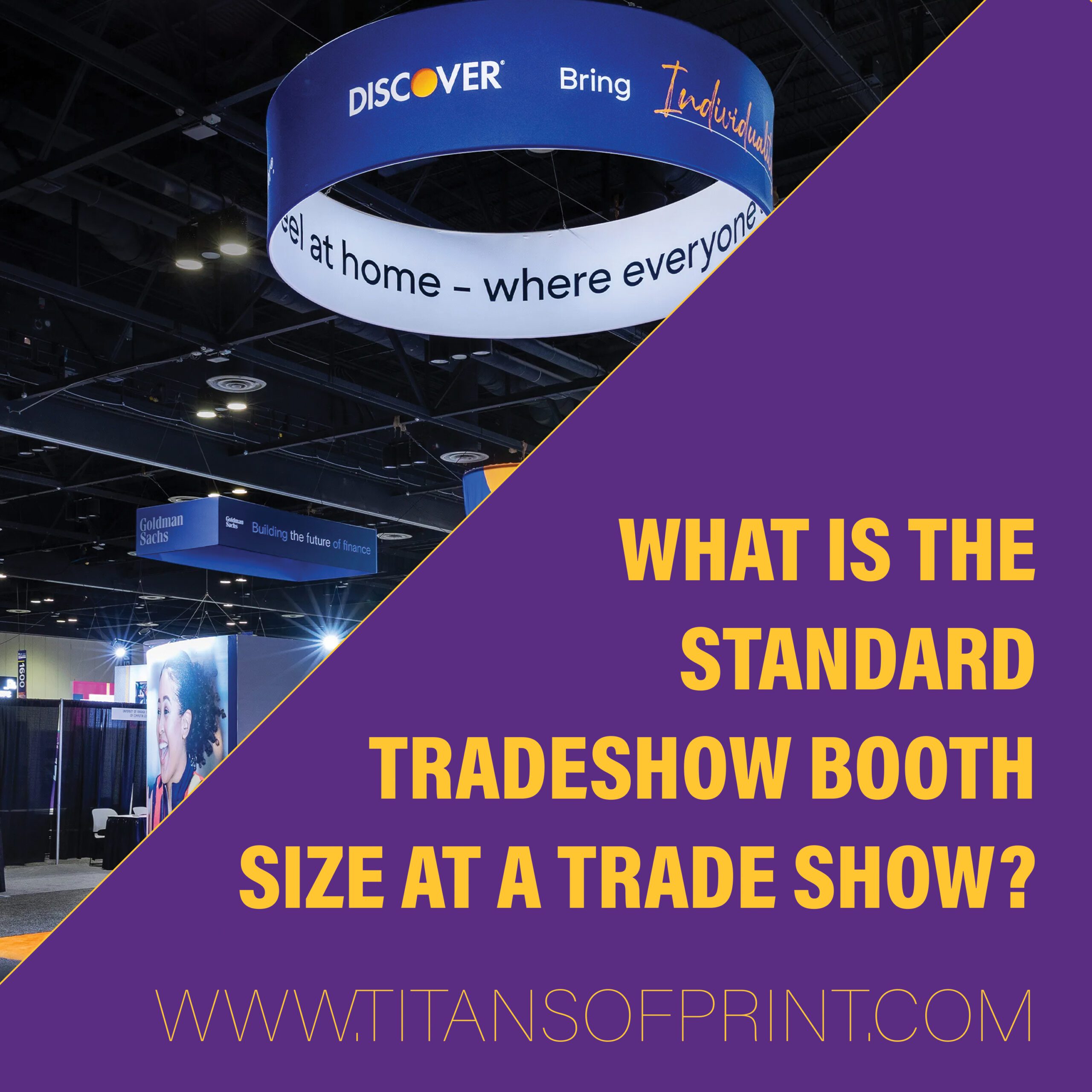 What Is The Standard Tradeshow Booth Size At A Trade Show?